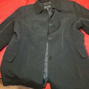 Black Quilted Jacket